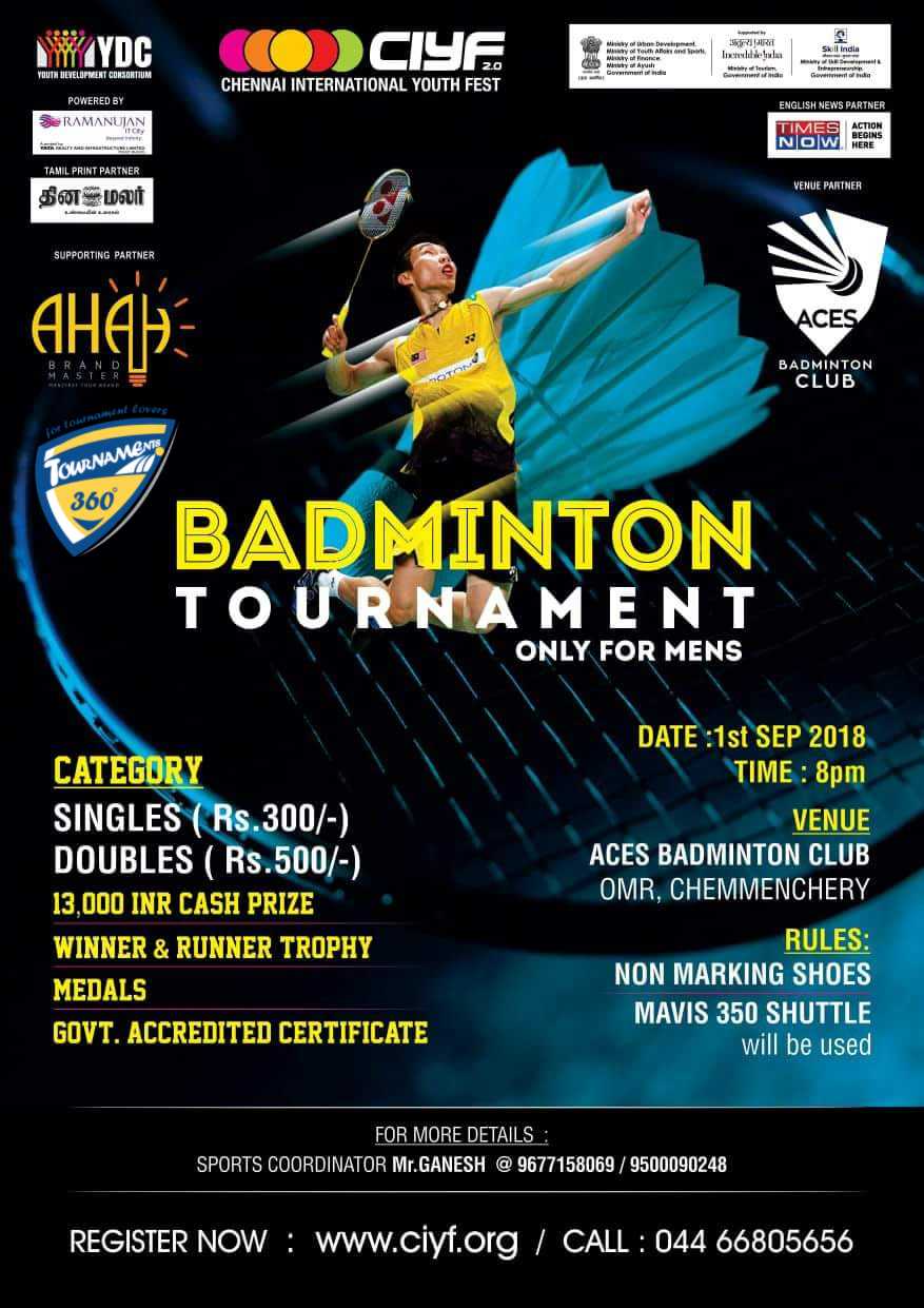 current badminton tournaments