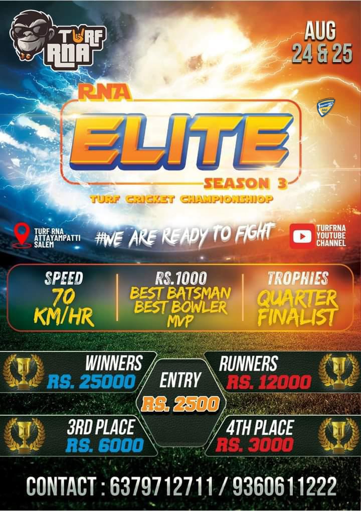 RNA Elite Season 3 Turf Cricket Championship