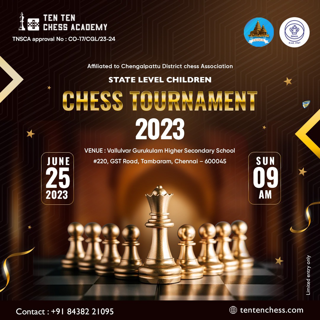Chess Tournaments 2024 India Image to u